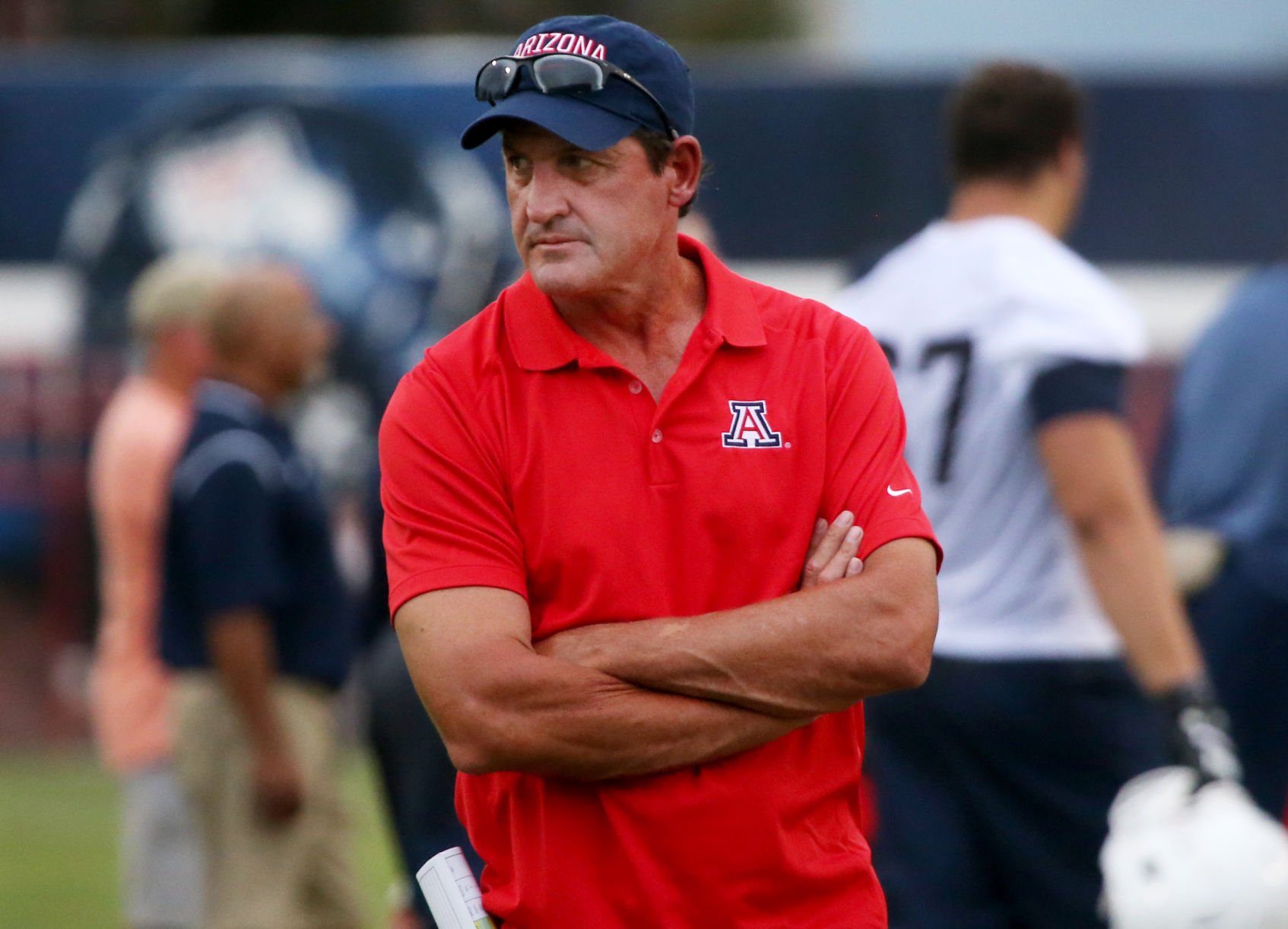 Arizona Wildcats football practice